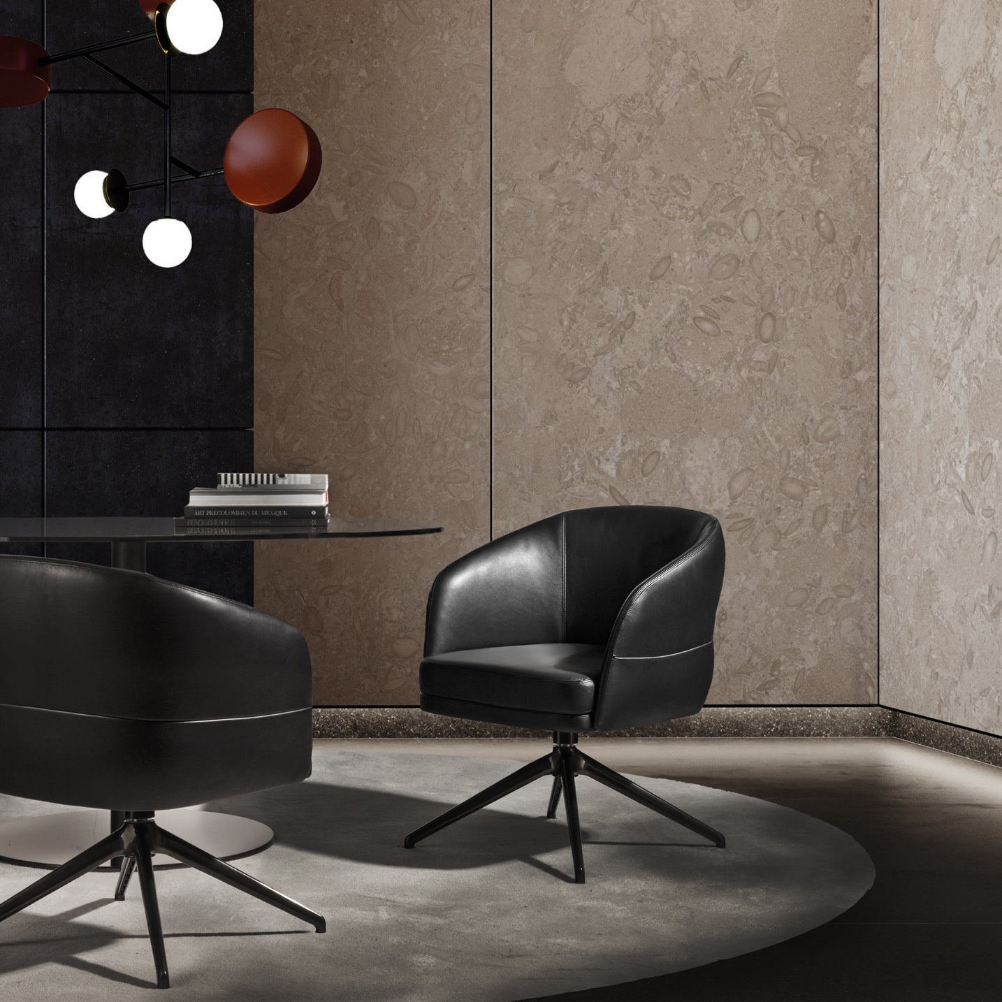 Poltroncina Nyav girevole