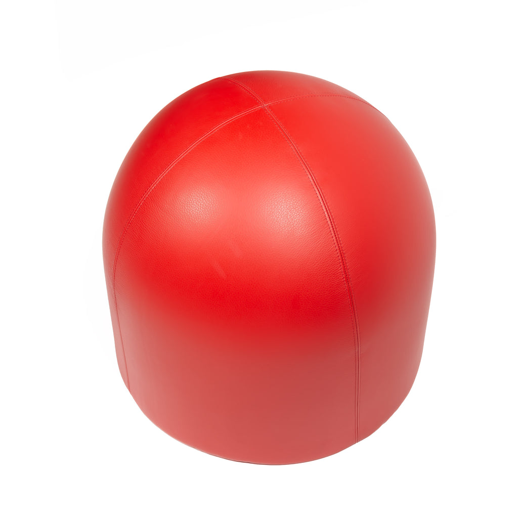 Pouf Dominique in pelle o ecopelle -nude-