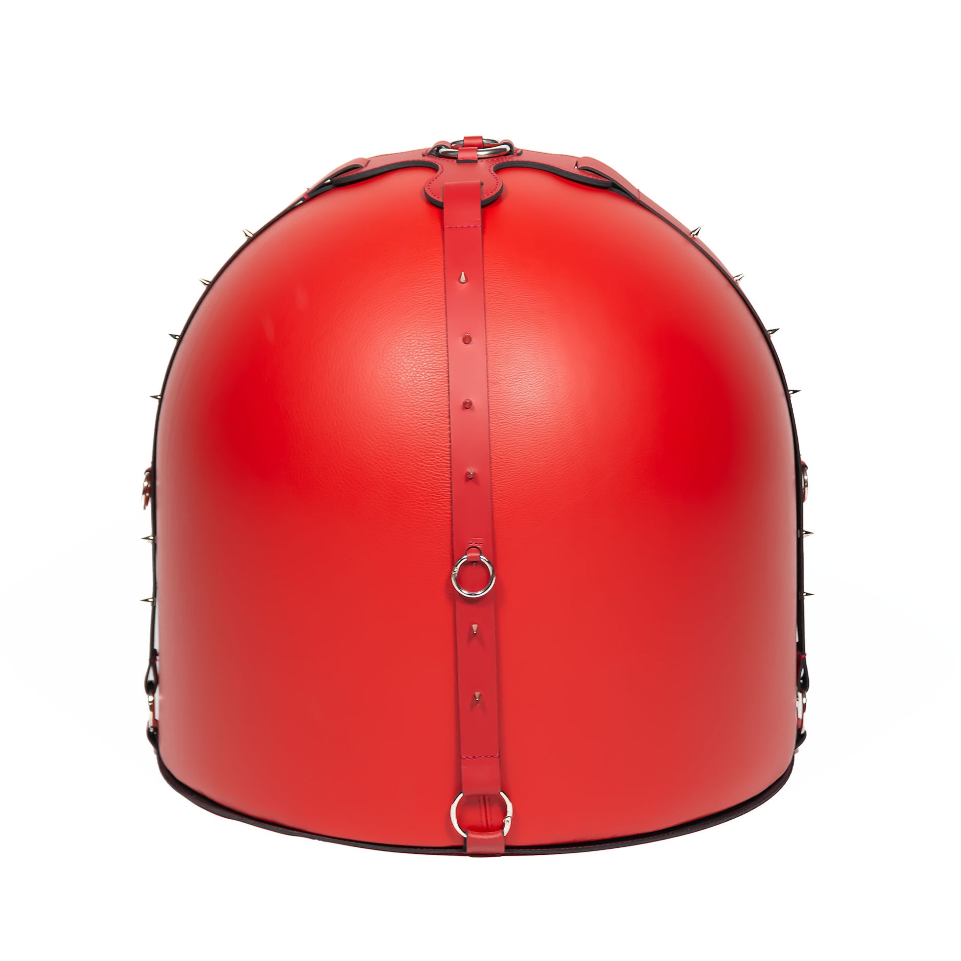 Pouf Dominique in pelle o ecopelle -strap-