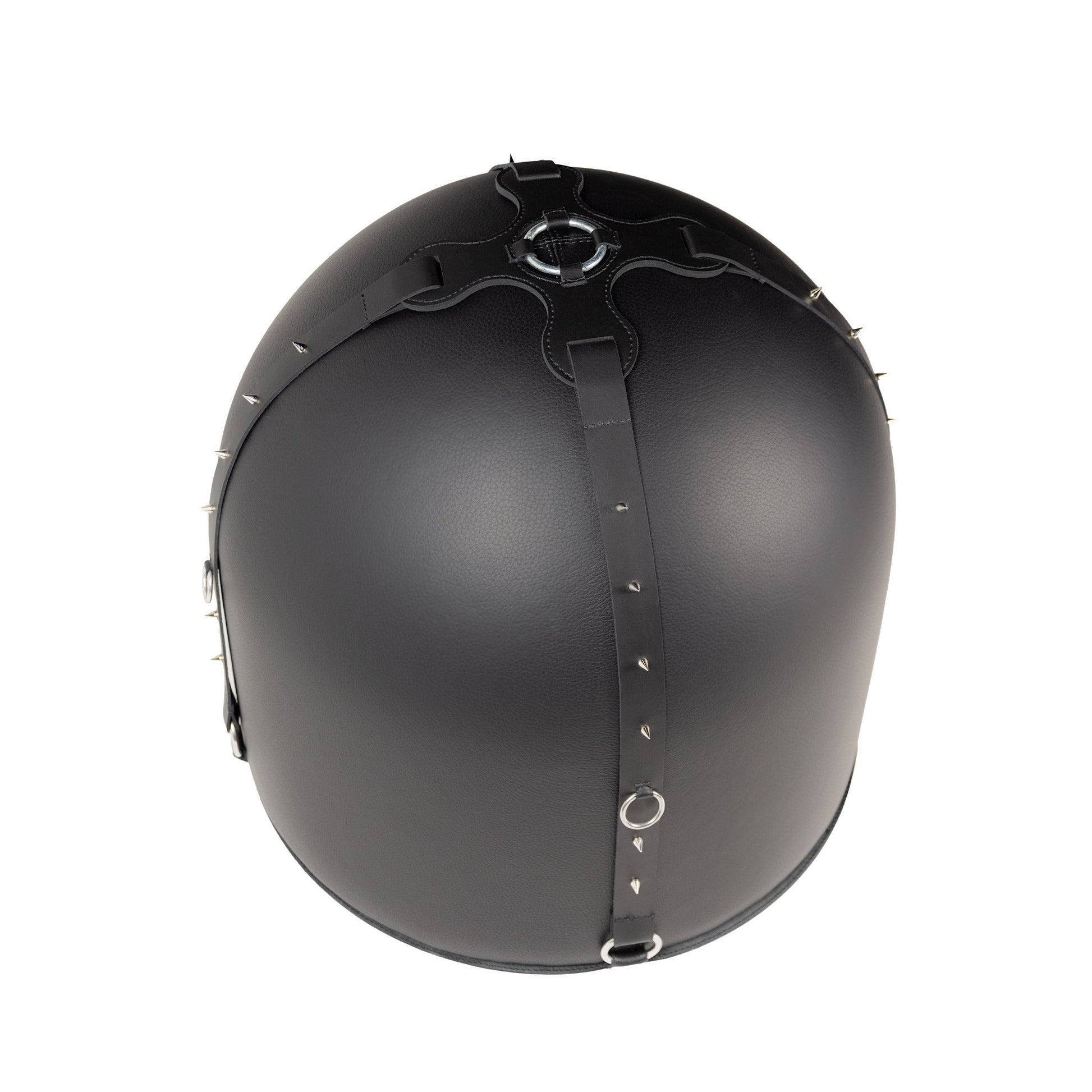 Pouf Dominique in pelle o ecopelle -strap-