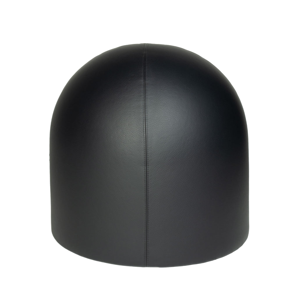 Pouf Dominique in pelle o ecopelle -nude-