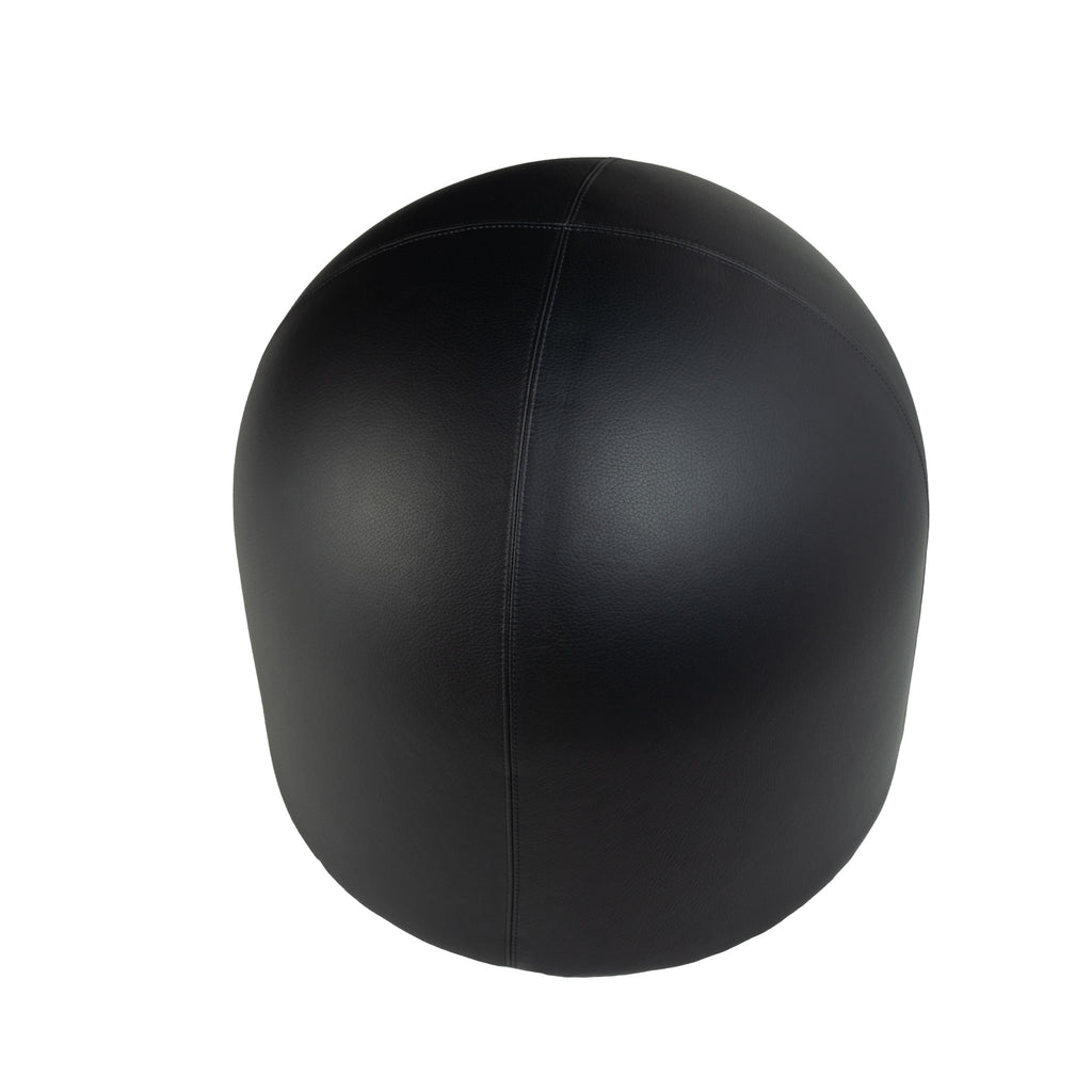 Pouf Dominique in pelle o ecopelle -nude-