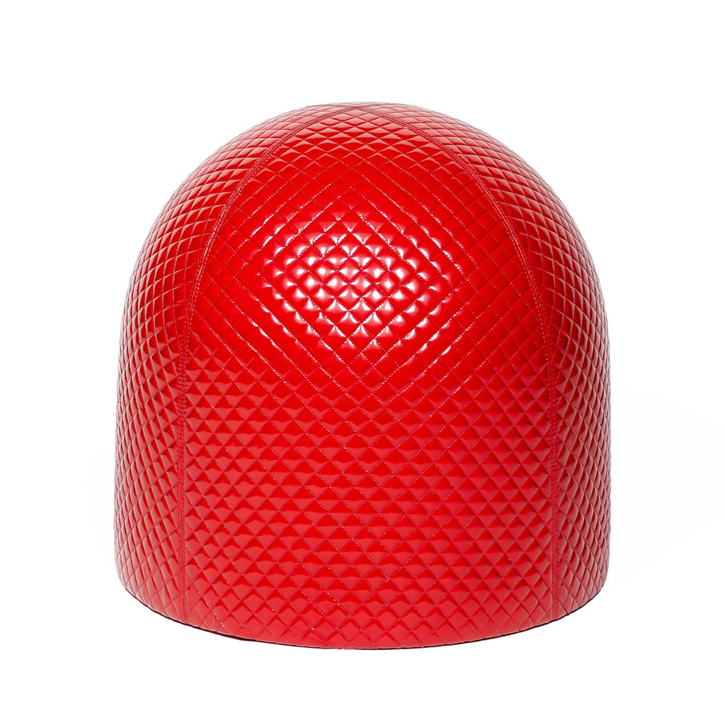 Pouf Dominique trapuntato -nude-